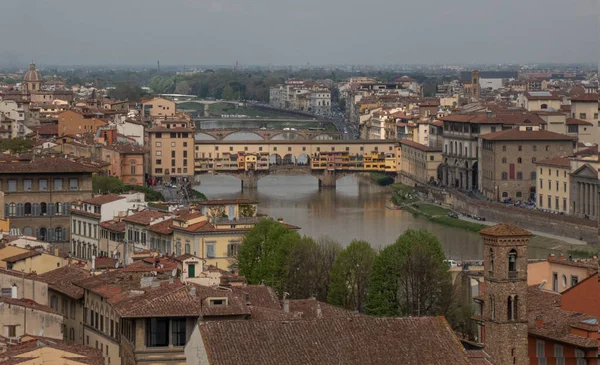 Italia Firenze Vista Del Centro Della Città — Foto Stock