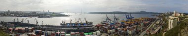21.09.2020 Rusya. Primorye. Vladivostok Panoraması.