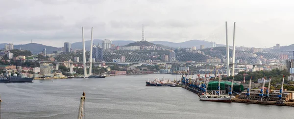 2020 Rusland Panorama Van Vladivostok — Stockfoto