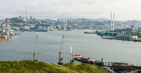 2020 Ryssland Panorama Över Vladivostok — Stockfoto