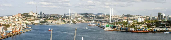 2020 Rusland Panorama Van Vladivostok — Stockfoto