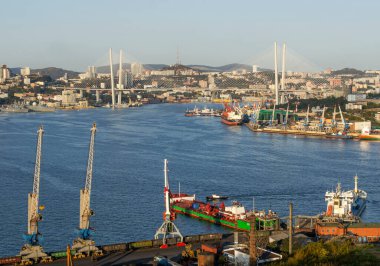 26.09.2020 Rusya. Primorye. Vladivostok Panoraması.