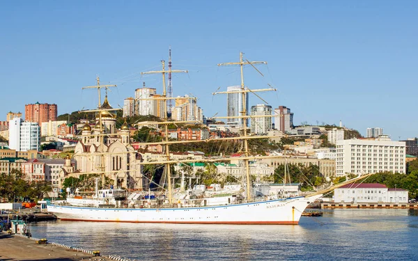 2020 Rusland Primorye Bark Nadezhda Haven Van Vladivostok — Stockfoto