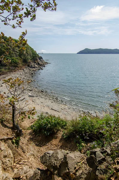 Rusia Nakhodka Vista Roca Bahireva — Foto de Stock