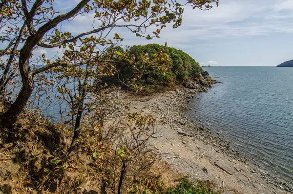 Rusia Nakhodka Vista Roca Bahireva —  Fotos de Stock