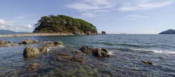 俄罗斯 Nakhodka 巴希雷瓦岩石景观 — 图库照片