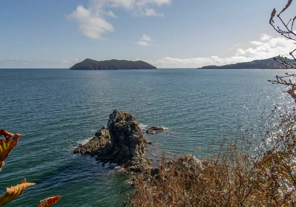 Rusia Primorye Vista Bahía Nakhodka — Foto de Stock