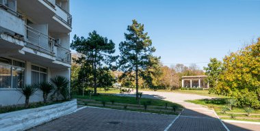 - Rusya. Dzhubga. Kıyı bölgesi.