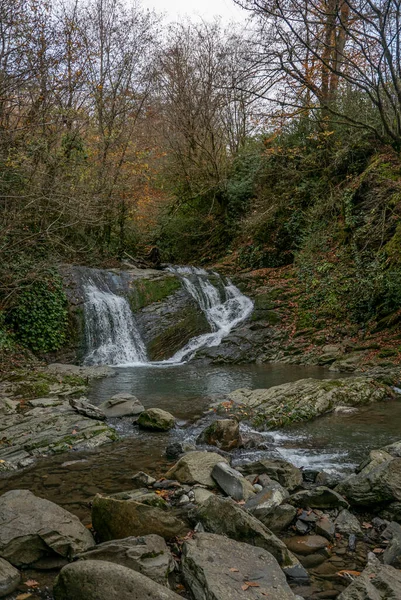 Ryssland Krasnodar Regionen Kaskaderna Vid Orekhovskijs Vattenfall — Stockfoto