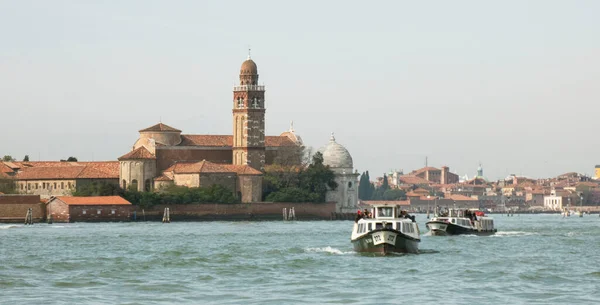 2019 Italië Venetië Vaporetto Venetiaanse Lagune — Stockfoto