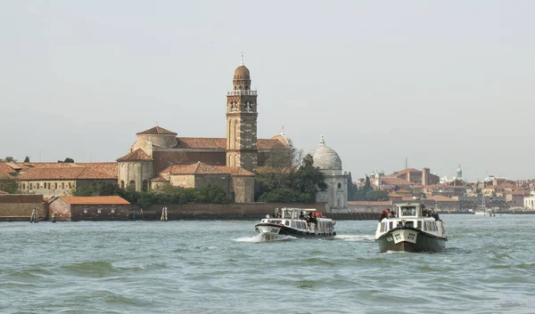 2019 Italië Venetië Vaporetto Venetiaanse Lagune — Stockfoto