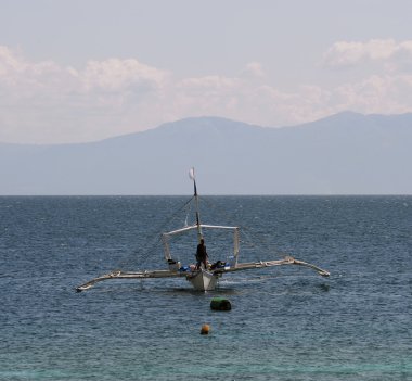 Filipin manzara. Moalboal.