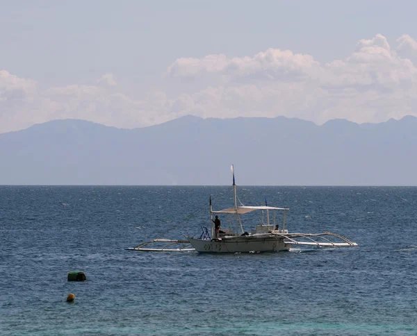 Paisaje Filipino. Moalboal . — Foto de Stock