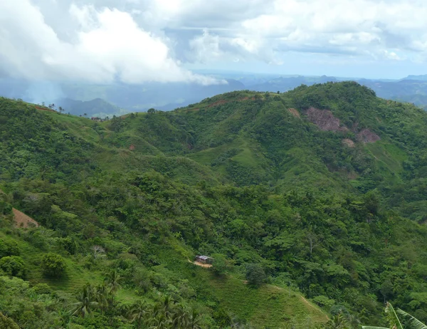 Island of Cebu. Mountain landscape. Royalty Free Stock Images