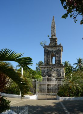 Philippines.Mactan Island.Fernand Magellan anıt.