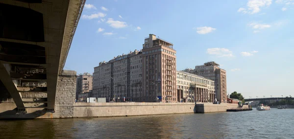 Moscú. Centro. Vista desde el río Moscú . —  Fotos de Stock