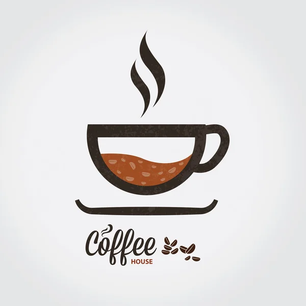 Vector schets van koffiekopje. — Stockvector