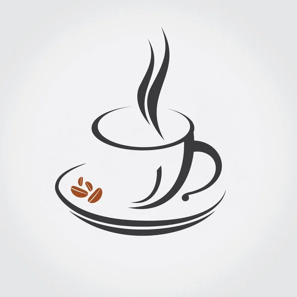 Esboço vetorial de xícara de café . —  Vetores de Stock