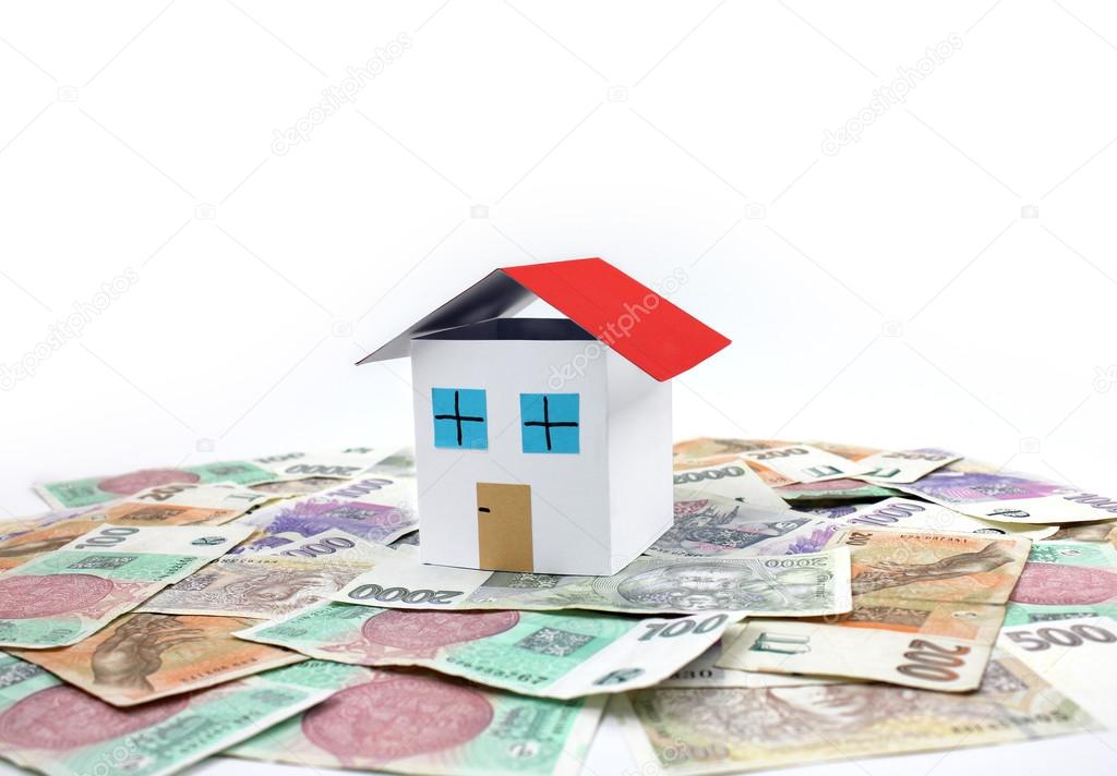 Czech money - house, home