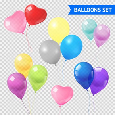 Air Balloons Set clipart