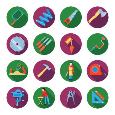 marangozluk Icons set