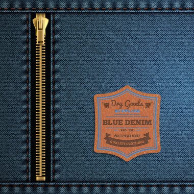 Denim arka plan illüstrasyon