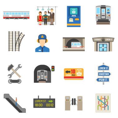 Yeraltı Icons Set