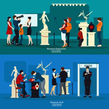 Müze malzeme ve galerisi sergi