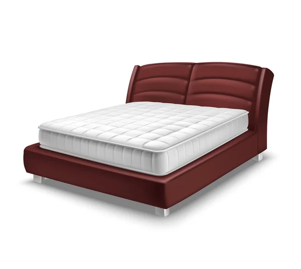 Realistická nafukovací postel — Stockový vektor