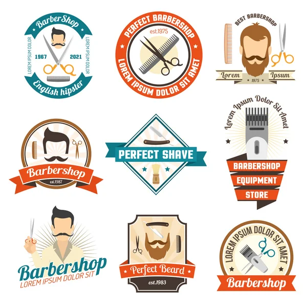 Barber Shop Sign — Stock Vector