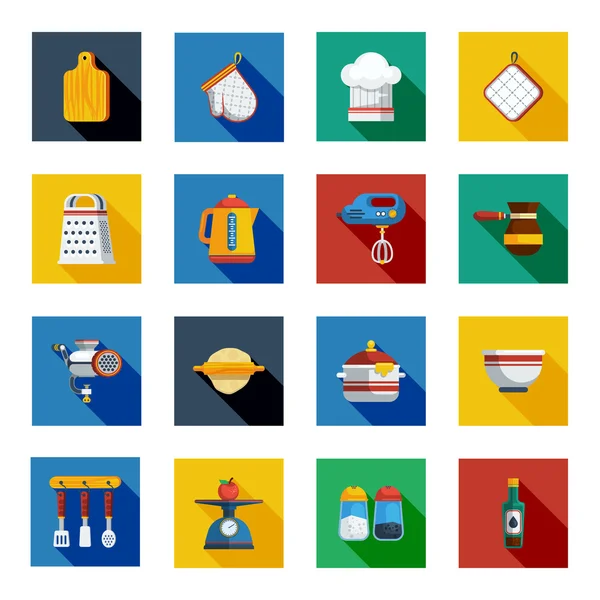 Cooking Icons Set — Stock Vector