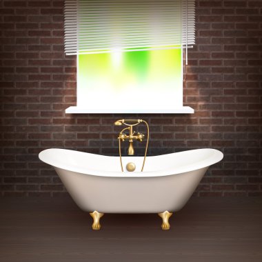 Gerçekçi Banyo Posteri