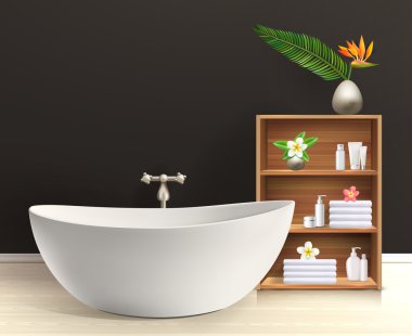 Banyo iç mobilya ile