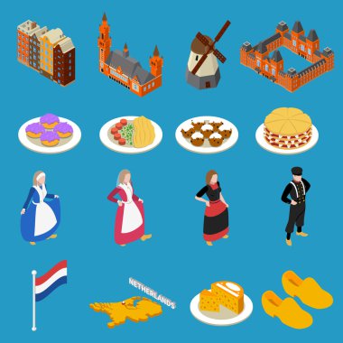 Hollanda turist simgeler