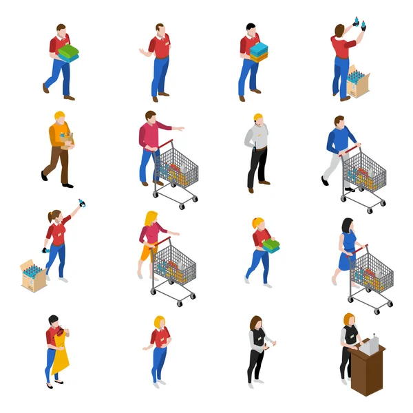 süpermarket Icons set