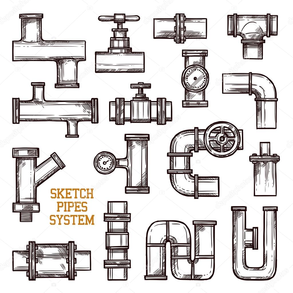 Sketch Pipes System