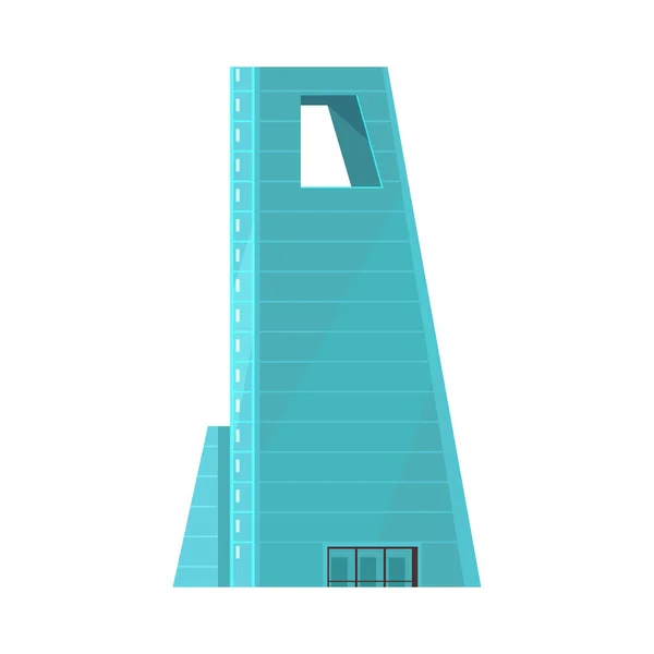 摩天大楼智能城市构图 — 图库矢量图片