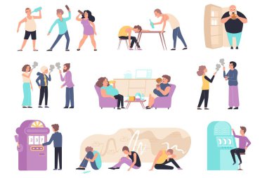 Düz Bağımlılık Simgesi Ayarları 