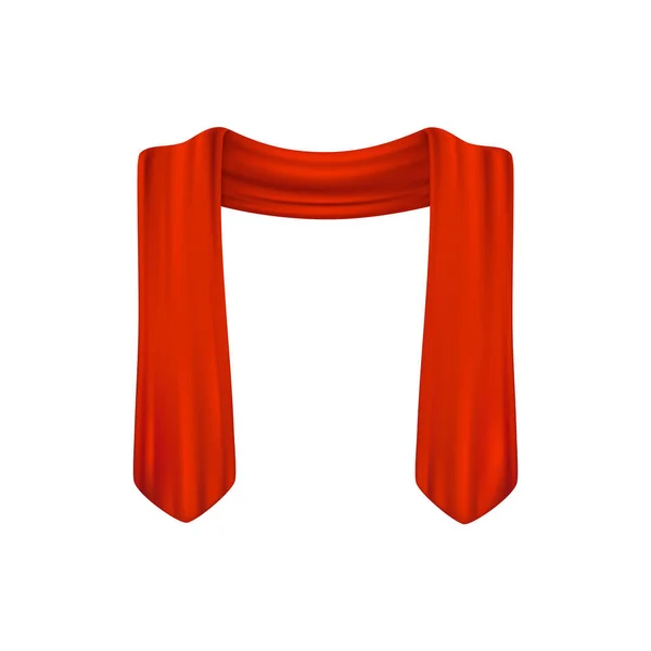 Foulard Rouge Graduation Composition — Image vectorielle