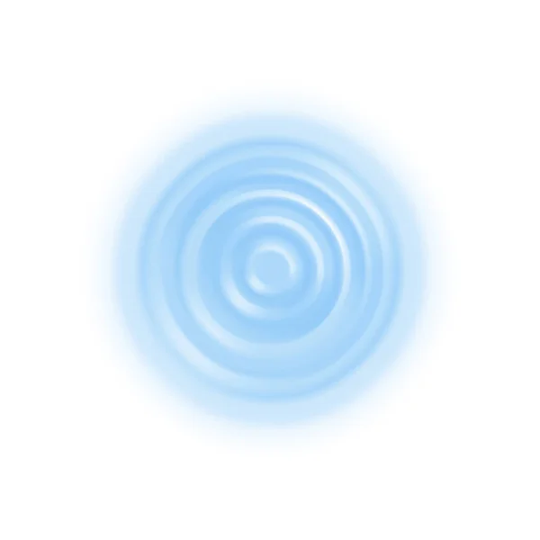 Illustration de l'ondulation de l'eau — Image vectorielle