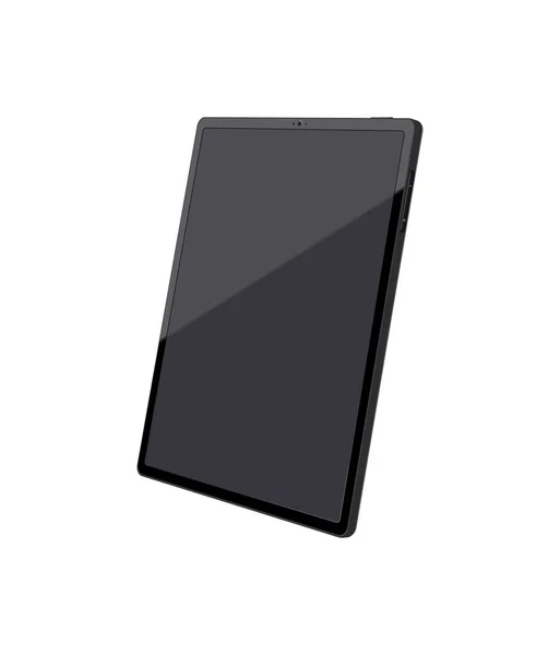 Realistische Zusammensetzung des Tablet-Pads — Stockvektor