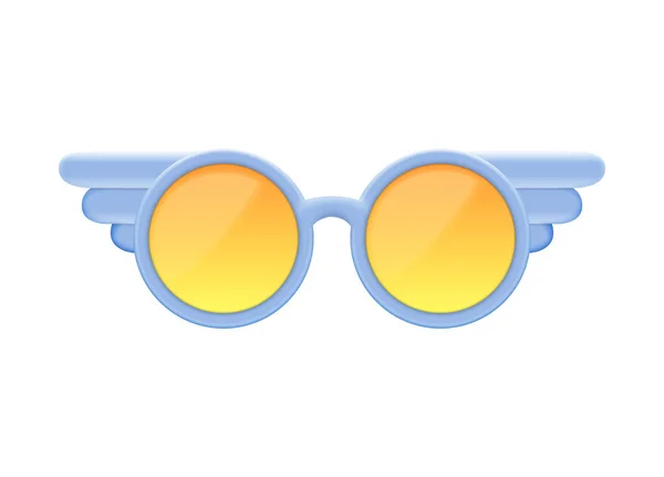 Lunettes de soleil réalistes Illustration — Image vectorielle