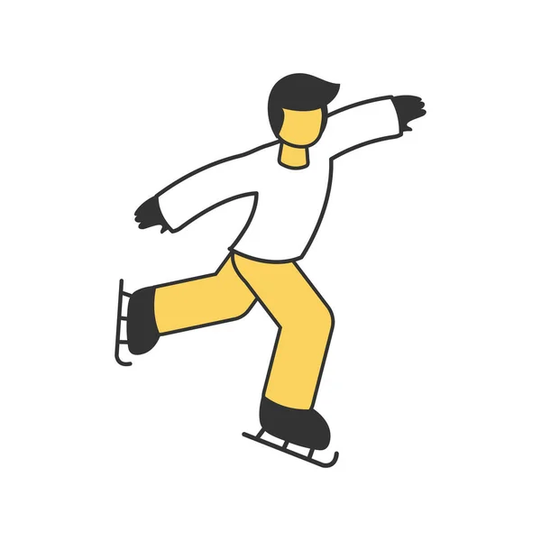 Concours de patinage Illustration — Image vectorielle