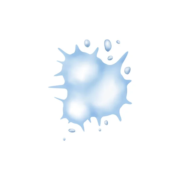 Illustration vectorielle d'explosion de neige — Image vectorielle