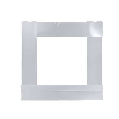 Gümüş Yapışkan Teyp Çemberi Çizimi