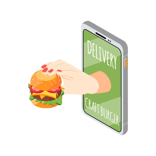 Burger House wektor ilustracji — Wektor stockowy