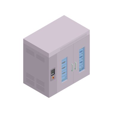 Fırın Depolama Ekipmanı Vektör İllüstrasyonu