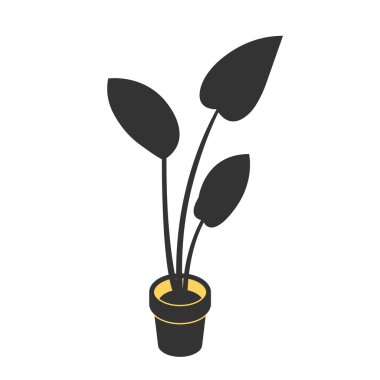 Ev Bitkisi İllüstrasyonu