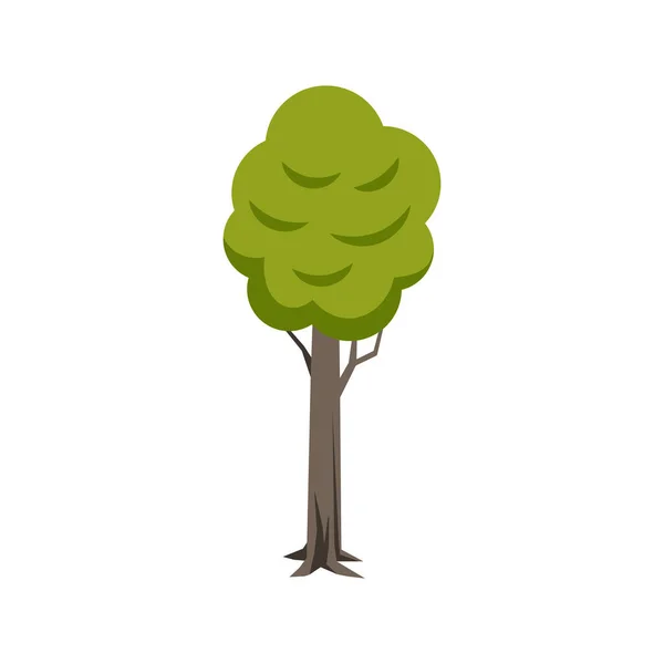 Płaska ikona drzewa — Wektor stockowy