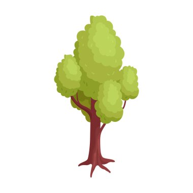 Tek Ağaç Isometric bileşimi
